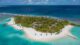 Naladhu Maldives Private Island small luxury boutique resort aerial