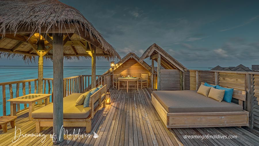 Gili Lankanfushi Maldives new roof top deck