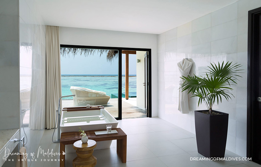 Niyama review Water Villa Two-Bedroom Ocean Pavilion with Pool Bathroom