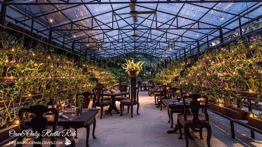Botanica Restaurant at Only Reethi Rah Maldives