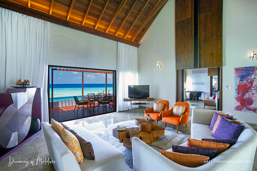 The OZEN Residence at OZEN Life Maadhoo Living room