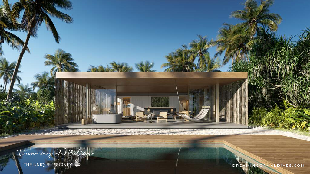 Patina Maldives one bedroom beach pool villa