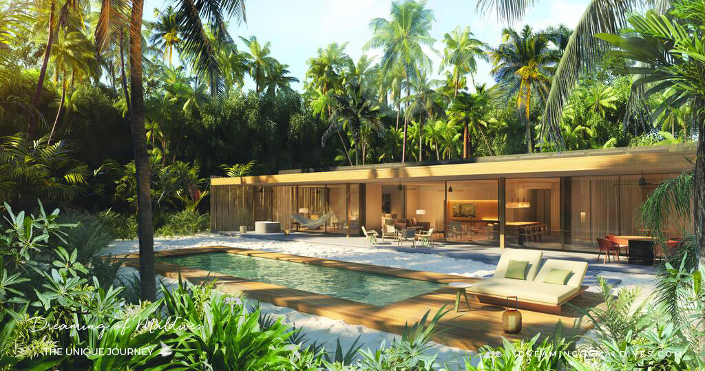 Patina Maldives two bedroom beach pool villa