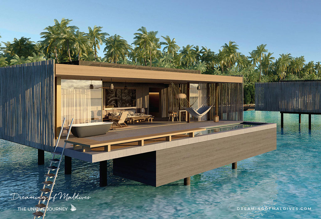 Patina Maldives water pool villa