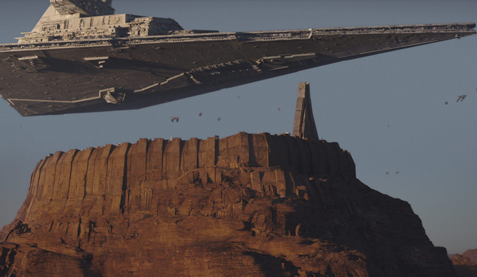 Planet Jedha Filming in Jordan Star Wars Rogue One