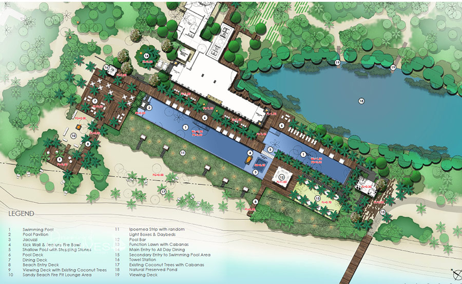 Pullman Maldives Maamutaa Resort Map