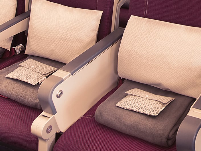Qatar Airways Hygiene Policy for Linen and Blankets
