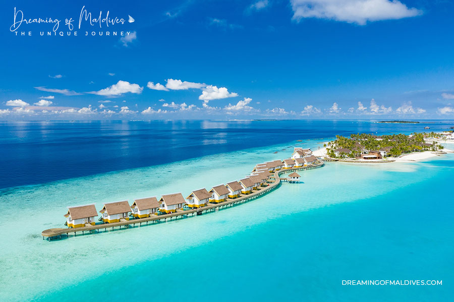 Rent Island Resort SAii Lagoon Maldives for your Wedding. Aerial view