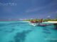 maldives seaplane transfer from a resort