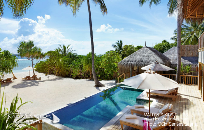 best maldives Family Beach Villa Six Senses Laamu Two-Bedroom Lagoon Beach Villa with Pool