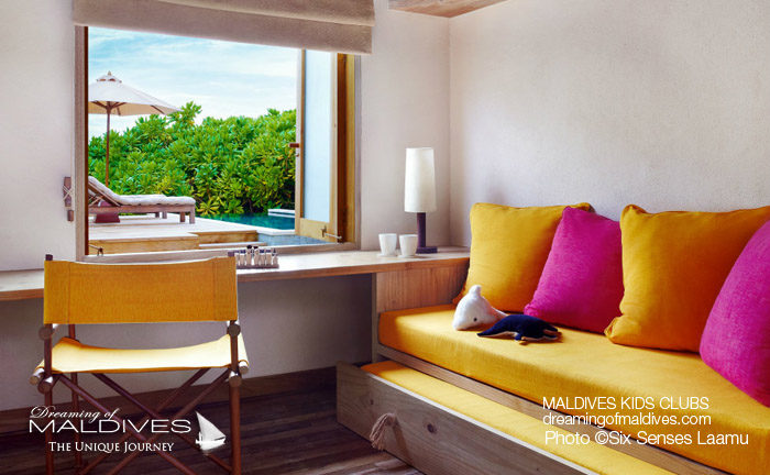 Six Senses Laamu Family Villa Kid Room