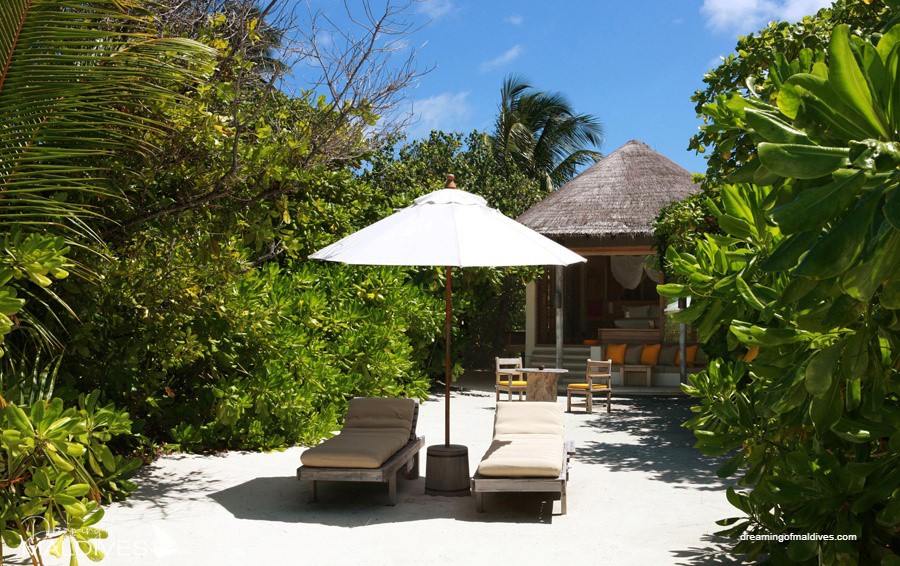Six Senses Laamu Lagoon Beach Villa