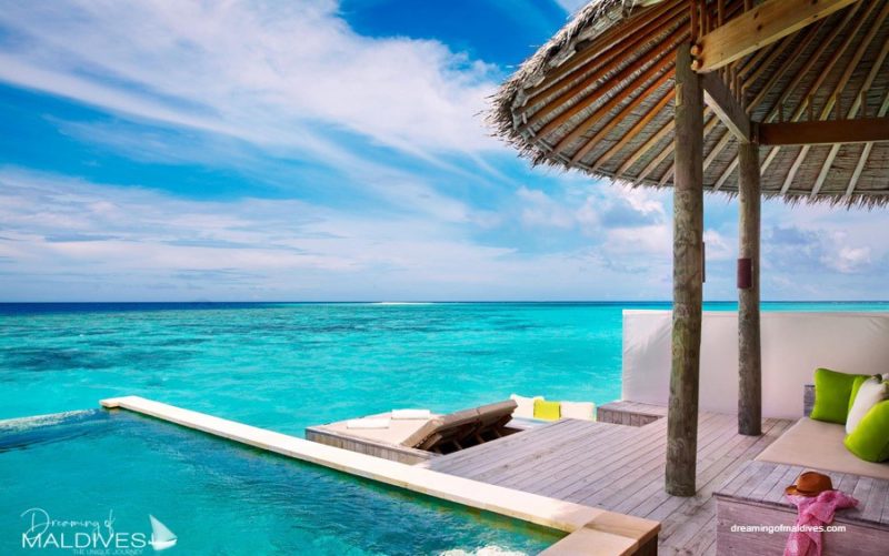 Six Senses Laamu Water Pool Villa Deck