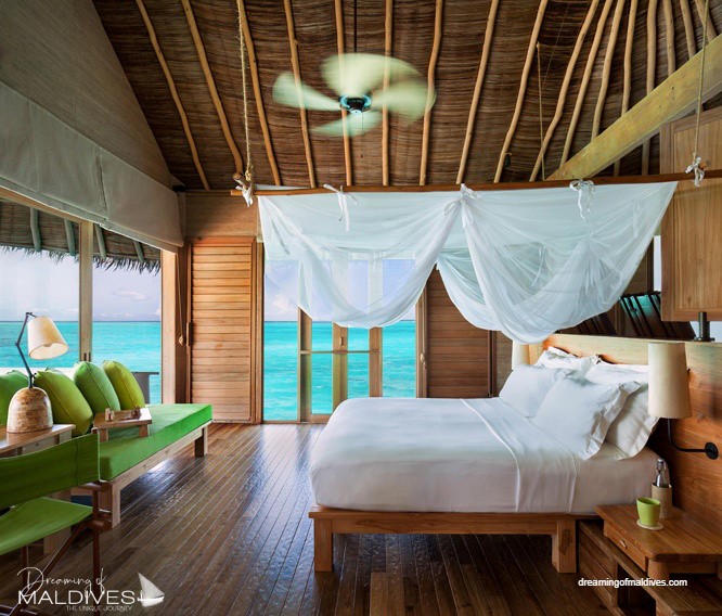 Six Senses Laamu Water Pool Villa Interior
