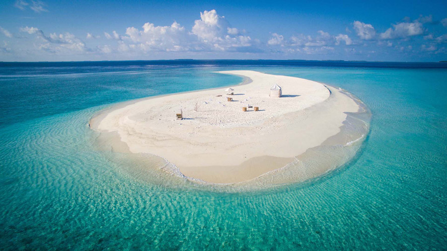 Soneva Fushi Sandbank