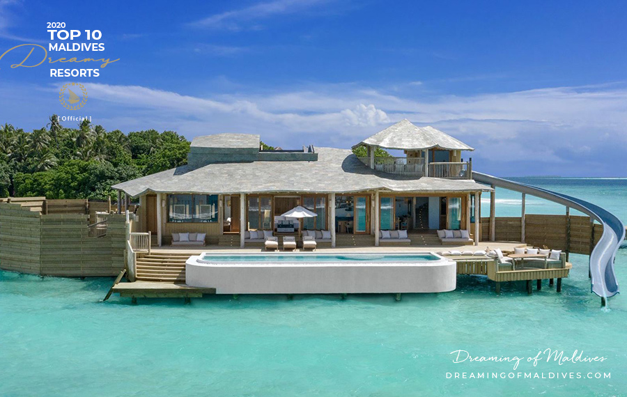 Soneva Fushi Water Villa with Slide