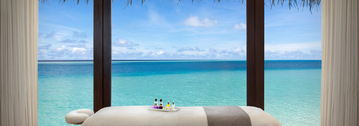 Niyama Spa Room with lagoon view