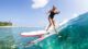 Surfing crystal clear waters from Niyama maldives