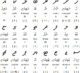 Chart of Thaana characters used in the Dhivehi language of the Maldives