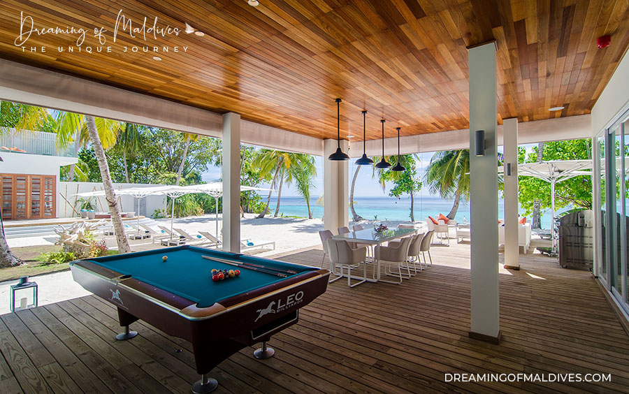 Amilla Fushi and Residences The Amilla Villa Estate Billiard
