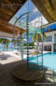 Rooftop access at The Amilla Estate