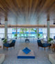 Amilla Fushi and Residences The Great Beach Villa entertaining area