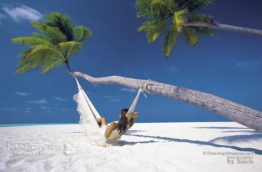 Maldives Chill in a Hammock