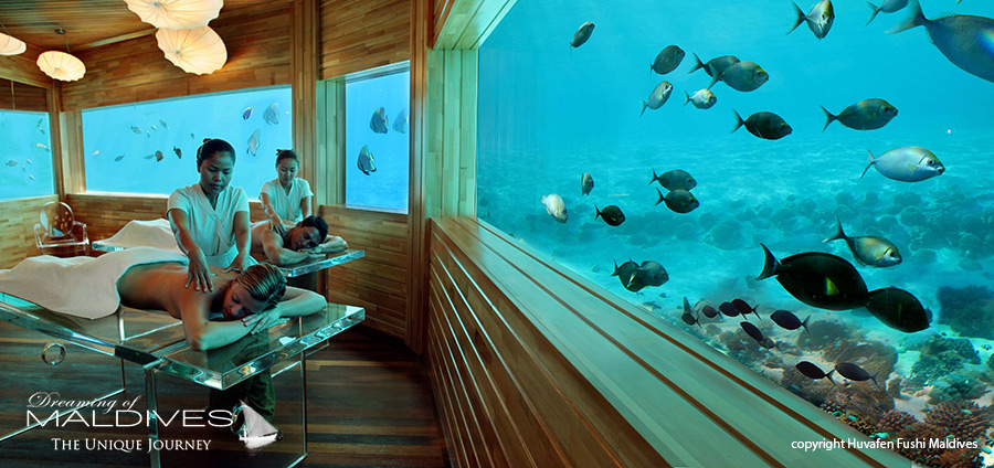 Have a Massage Underwater spa