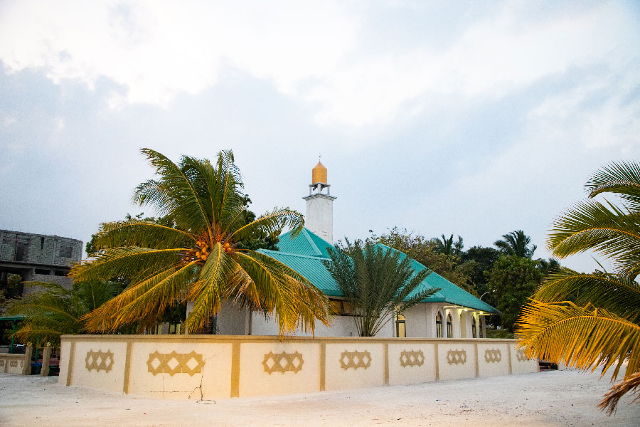 mosque on Ukhulas local island