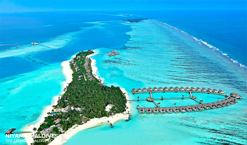 Niyama Aerial View with SUBSIX in the background on the upper left