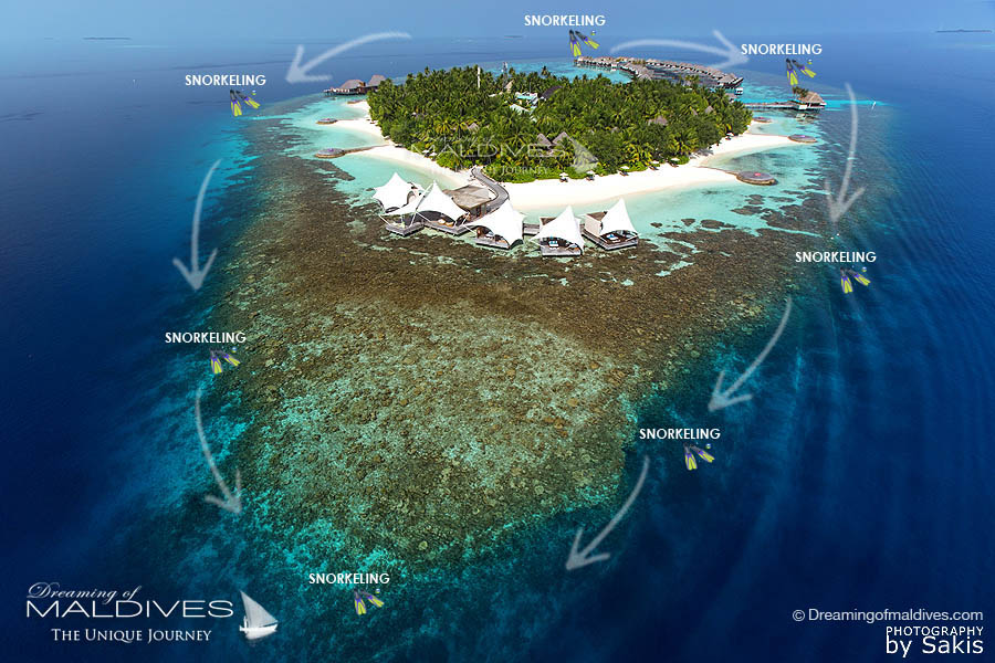 Snorkeling access W Maldives