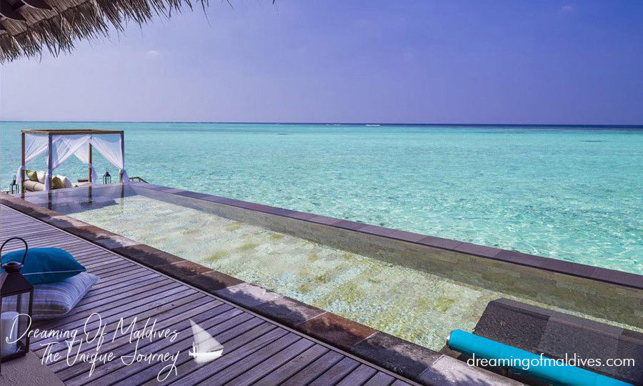 Water Villa with Pool at One & Only Reethi Rah.